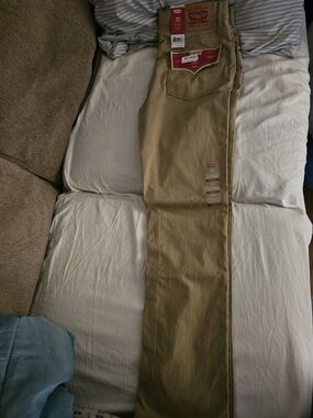 Levi's Khaki Straight-Leg Jeans for Kids